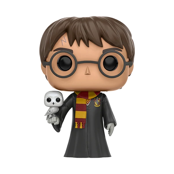 Figura coleccionable Harry Potter & Hegwid - Harry Potter Saga. BOX