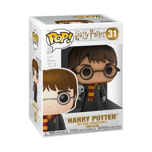 Figura coleccionable Harry Potter & Hegwid - Harry Potter Saga. BOX