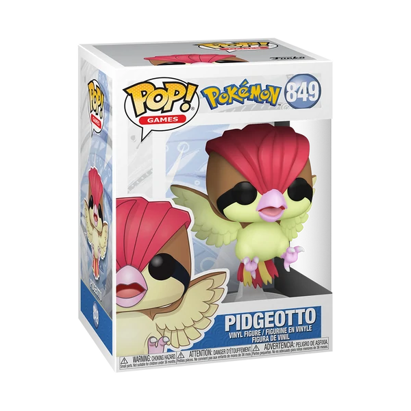 Figura coleccionable Pidgeotto Flying - Pokemon Saga. BOX