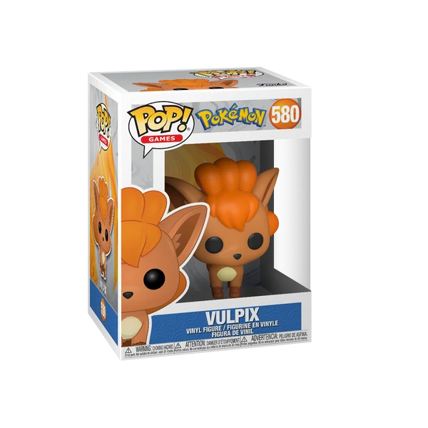 Figura coleccionable Vulpix Fancy - Pokemon Saga. BOX