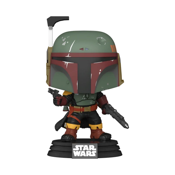 Figura coleccionable Boba Fett Fighter - The Mandalorian Saga. BOX