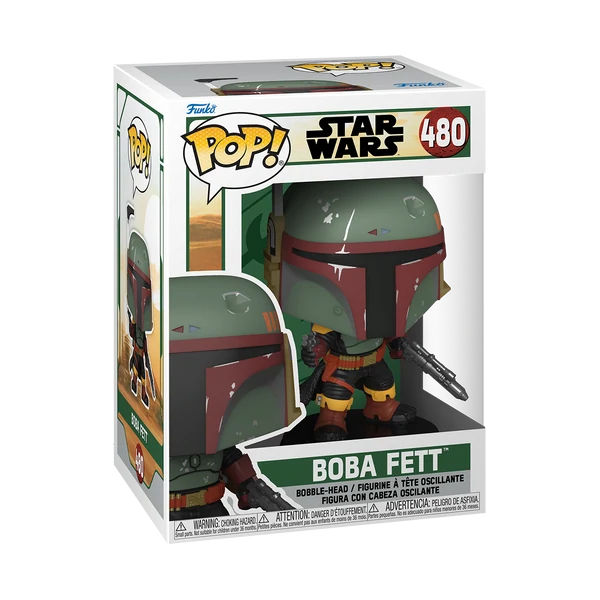 Figura coleccionable Boba Fett Fighter - The Mandalorian Saga. BOX