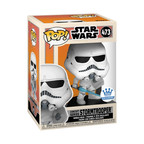 Figura coleccionable Stormtrooper Lightsaber - The Mandalorian Saga. BOX